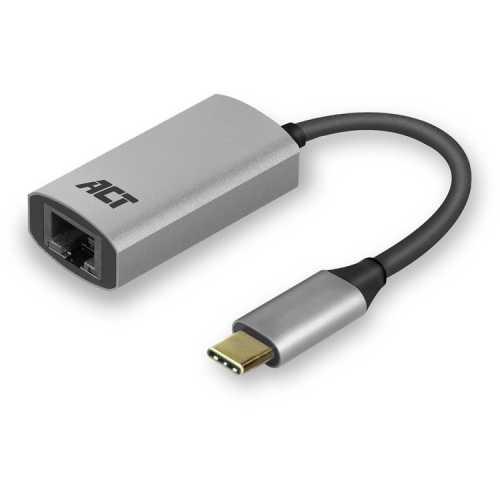 Foto van ACT Connectivity USB-C naar gigabit ethernet adapter