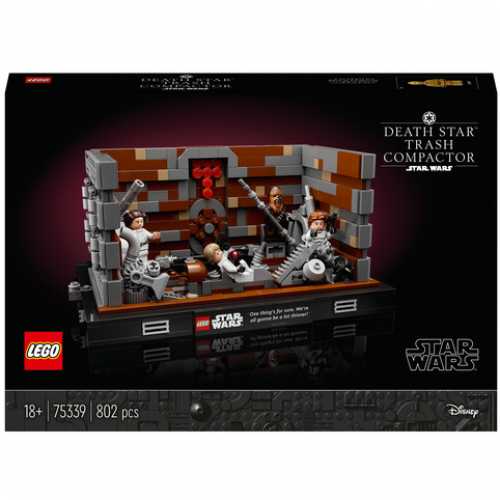 Foto van LEGO Star Wars - Death Star Afvalpers diorama 75339