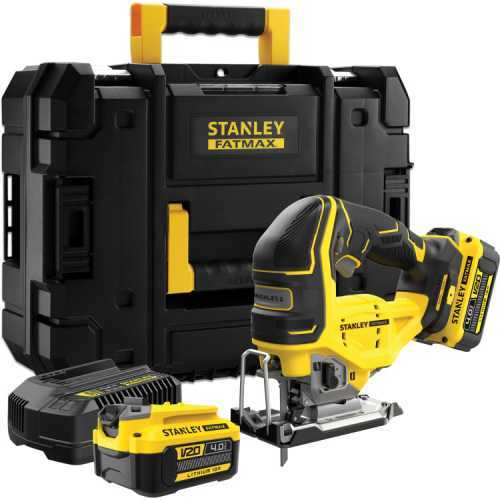 Foto van Stanley Fatmax V20 18V Brushless Pendeldecoupeerzaag Incl. 2x 4.0Ah accu, oplader, koffer