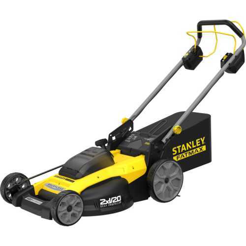 Foto van Stanley Fatmax V20 18V 51CM Zelftrekkende Grasmaaier SFMCMWS251M Accu en oplader inbegrepen
