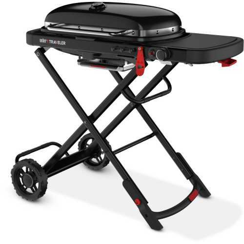 Foto van Weber Traveler Gasbarbecue Stealth-editie