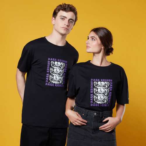Foto van The Dark Knight T-Shirt - Black - XL
