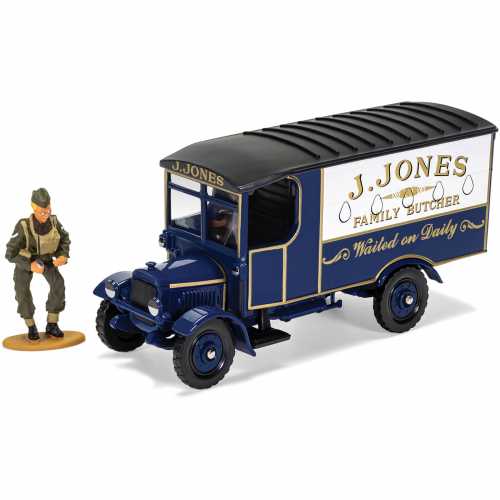 Foto van Dads Army TV Series J. Jones Thornycroft Van and Mr Jones Figure Model Set - Scale 1:50