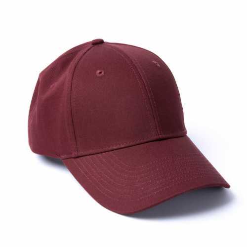 Foto van Milliner 6 Panel Cotton Baseball Cap Fired Brick Mr Flat Embroidered