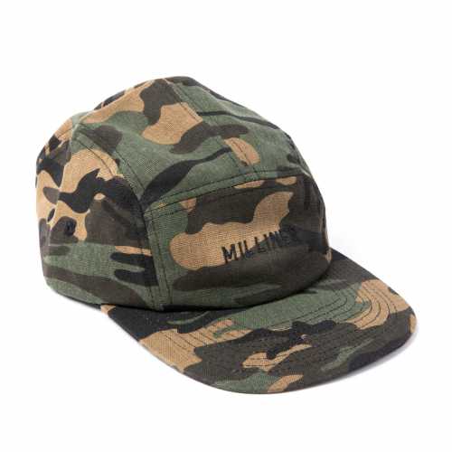 Foto van Milliner 5 Panel Cotton Camo with Milliner Embroidered
