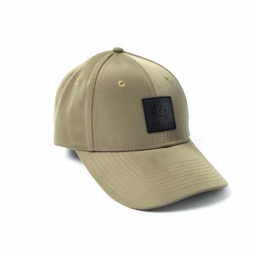 Foto van Milliner 6 Panel Nylon Rubber Badge Olive Cap