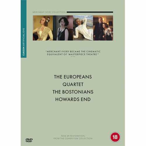 Foto van Merchant Ivory Boxset (Quartet / Howard's End / The Bostonians / The Europeans)
