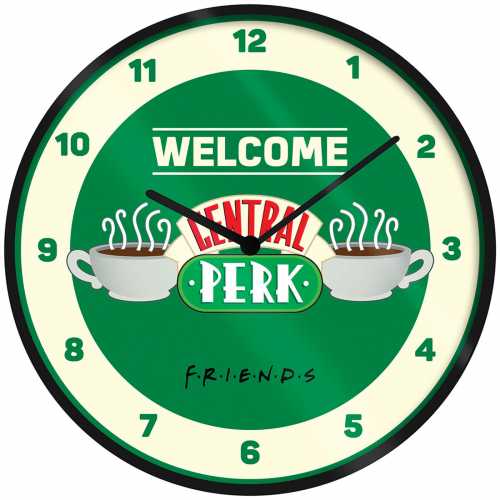Foto van Hole in the Wall Friends: Central Perk 10 inch Clock