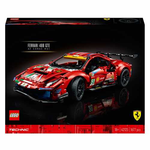 Foto van LEGO Technic - Ferrari 488 GTE AF Corse #51 42125