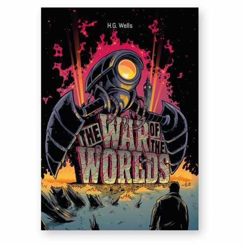 Foto van Bitmap Boeken The War of the Worlds: geïllustreerd