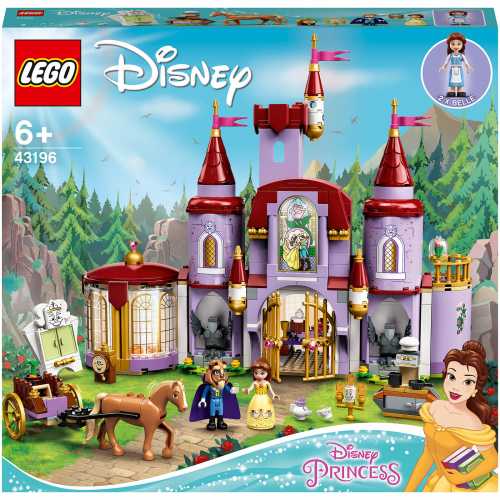 Foto van LEGO Disney Princess - Belle en het Beest kasteel 43196
