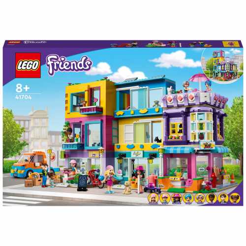 Foto van LEGO Friends - Hoofdstraatgebouw 41704