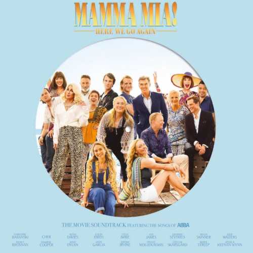 Foto van Cast of Mama Mia - Mama Mia! Here We Go Again Picture Disc Vinyl