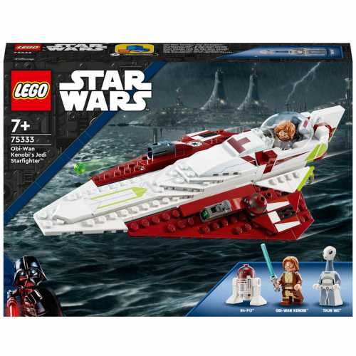 Foto van LEGO Star Wars Obi-Wan Kenobi's Jedi Star Fighter Toy (75333)