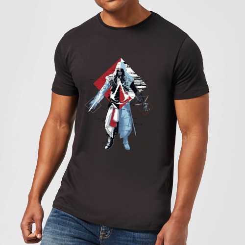 Foto van Assassin's Creed Animus Split T-shirt - Zwart - 5XL