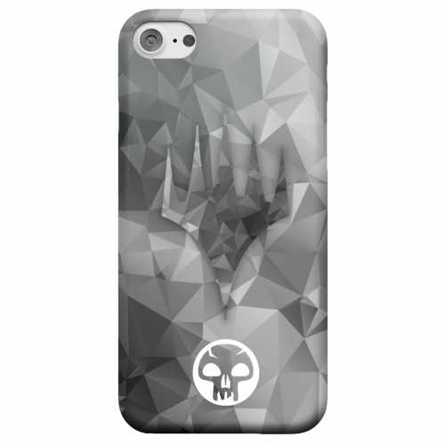 Foto van Magic The Gathering Black Mana Phone Case for iPhone and Android - iPhone 5/5s - Snap case - mat