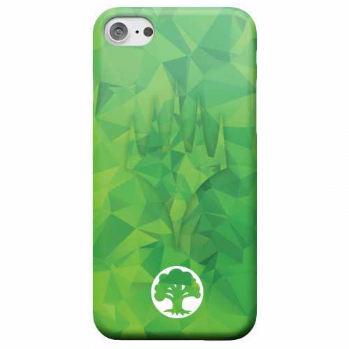 Foto van Magic The Gathering Green Mana Phone Case for iPhone and Android - iPhone 8 Plus - Tough case - glossy