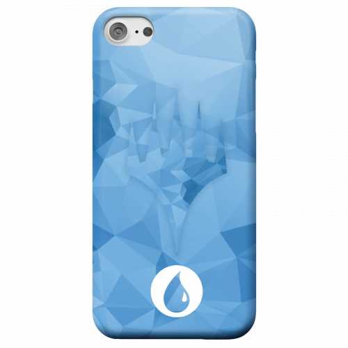Foto van Magic The Gathering Blue Mana Phone Case for iPhone and Android - iPhone 6 - Snap case - mat