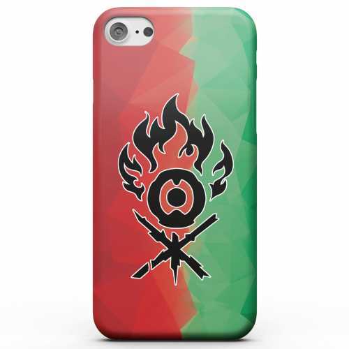 Foto van Magic The Gathering Gruul Fractal - Telefoonhoesje (Samsung & iPhone) - iPhone 8 Plus - Tough case - glossy