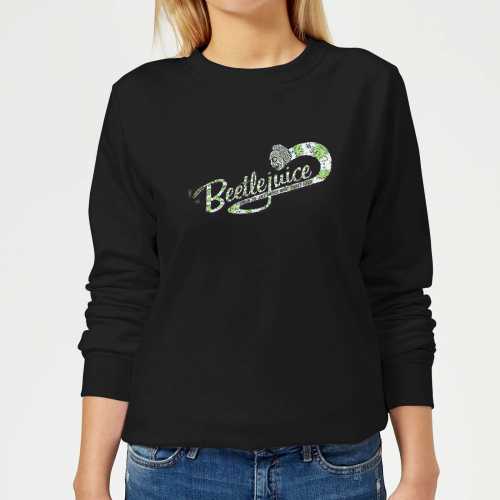 Foto van Beetlejuice Turn On The Juice Women's Sweatshirt - Black - 5XL - Zwart