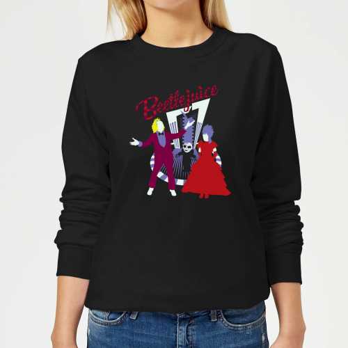 Foto van Beetlejuice Women's Sweatshirt - Black - 5XL - Zwart