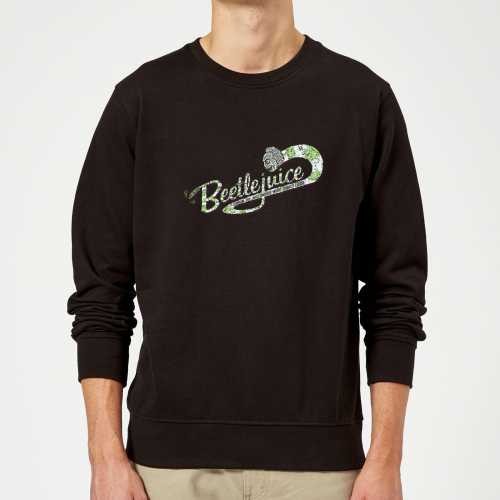 Foto van Beetlejuice Turn On The Juice Sweatshirt - Black - 5XL - Zwart